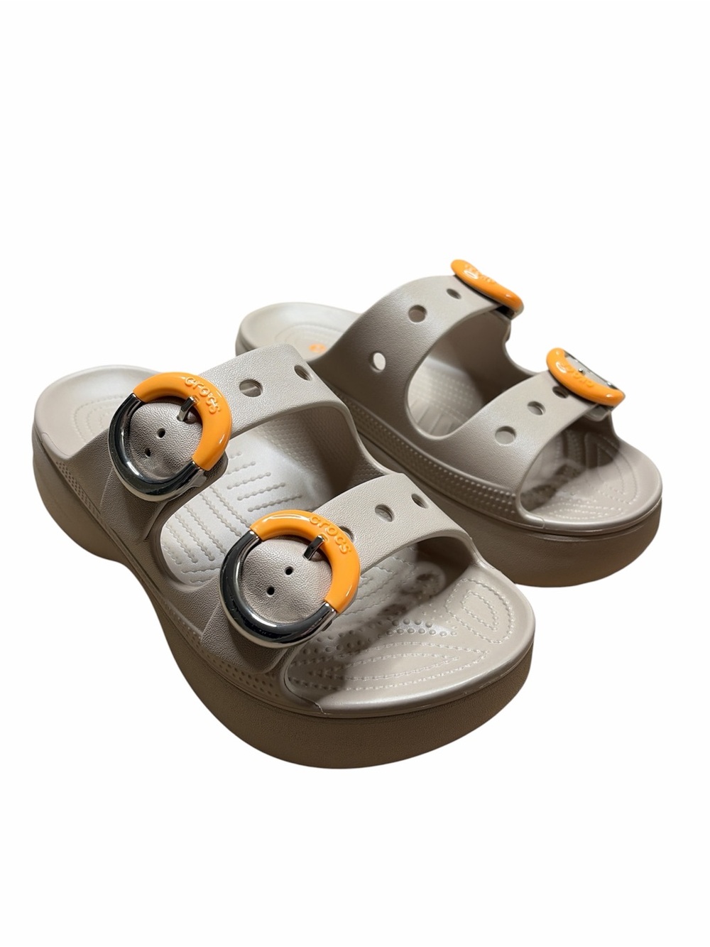 Crocs Women's Saturday Platform Dipped Buckle Sandal Size 10 in Dulce - Picture 3 of 16